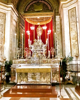 Interior of the Palermo Cathedral